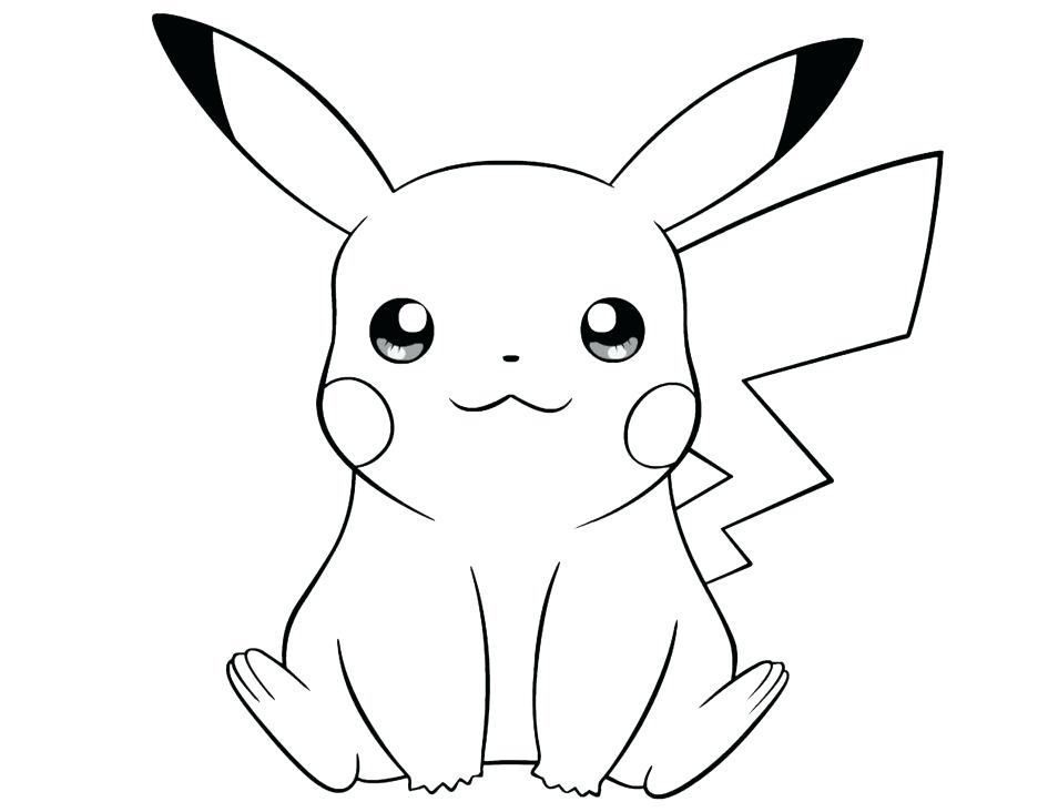 Pikachu Coloring Pages Coloring Pages And Ash Printable For Kids 945x732 Pikachu Coloring Pages Coloring Pages And Ash Printable For Kids