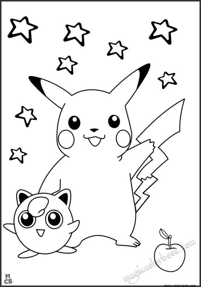 Pikachu Coloring Pages Free 685x978 Pikachu Coloring Pages Free