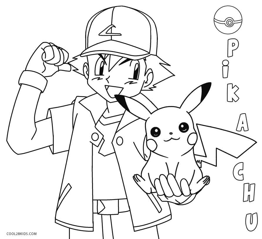 Printable Pikachu Coloring Pages For Kids Cool2bkids 893x816 Printable Pikachu Coloring Pages For Kids Cool2bkids