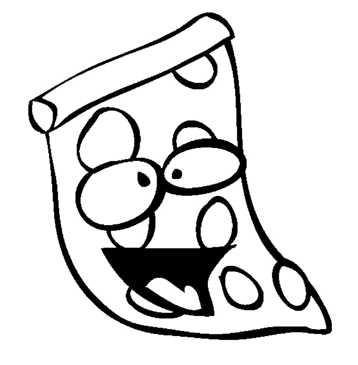 1177x1200 Pizza Coloring Pages