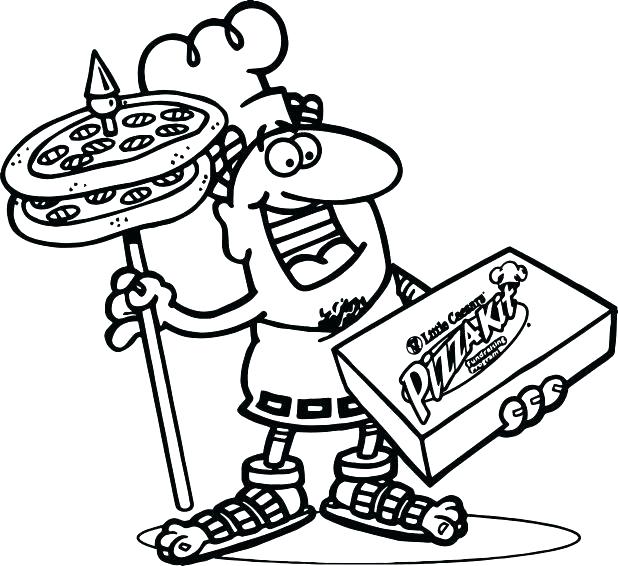 618x566 Pizza Coloring Sheet Coloring Pictures Of Pizza Little Pizza