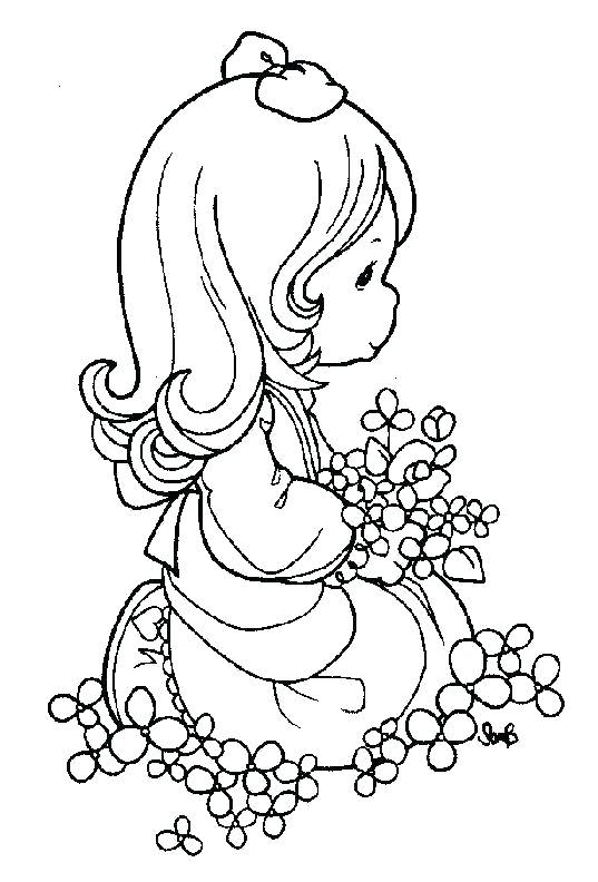 537x792 Coloring Pages Precious Moments Precious Moments Coloring Page