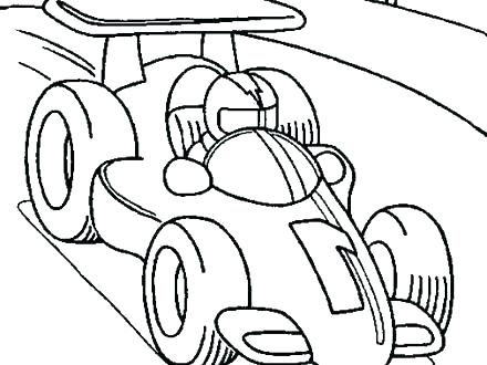 Race Car Pictures To Color Together With Colorful Coloring Page 440x330 Race Car Pictures To Color Together With Colorful Coloring Page