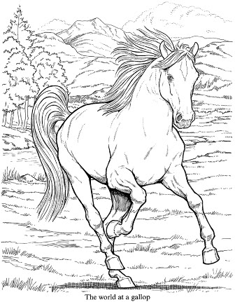 336x431 Encouraging The Entrepreneur In Our Children Horse, Coloring