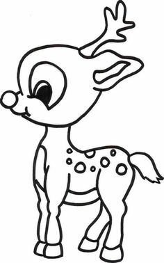 Free Printable Reindeer Coloring Pages For Kids Babies, Craft 236x378 Free Printable Reindeer Coloring Pages For Kids Babies, Craft