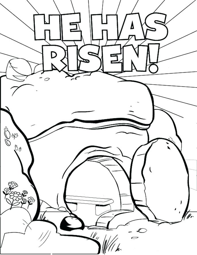 687x889 Easter Coloring Sheets Religious Religious Easter Coloring Pages