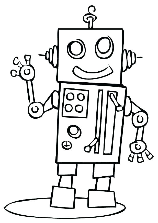 Free Printable Robot Coloring Pages at GetColorings.com | Free ...