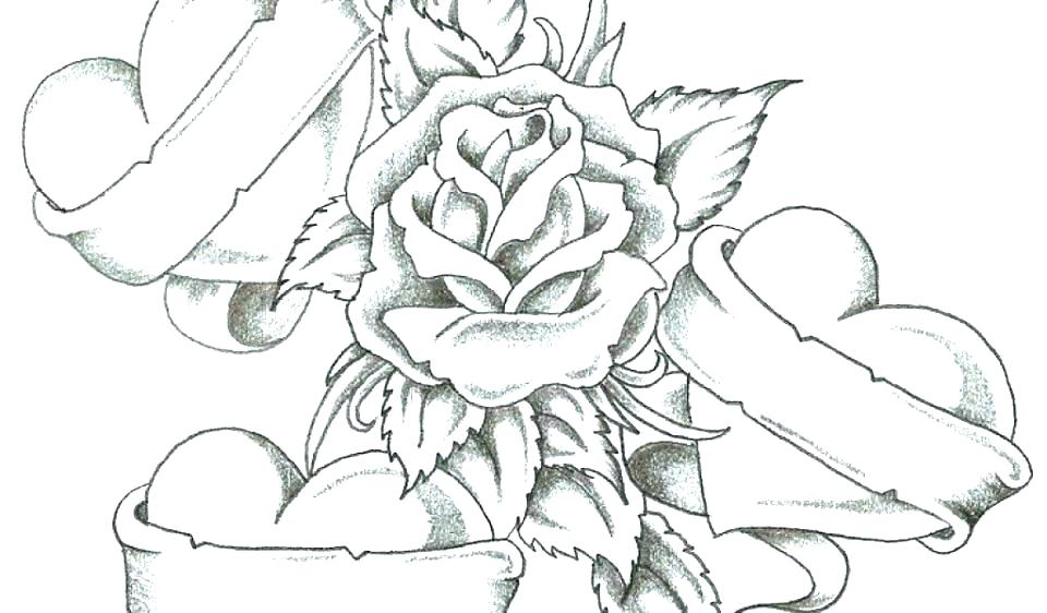 960x562 Roses Coloring Pages Printable Roses Coloring Pages Printable Rose
