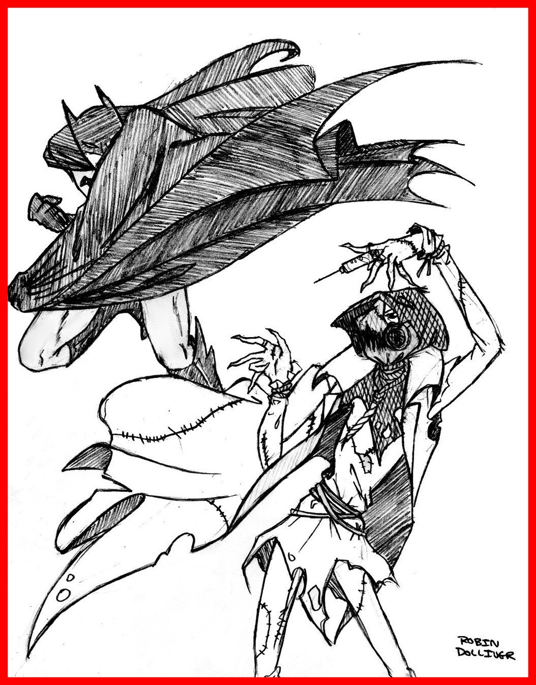 Free Printable Scarecrow Coloring Pages