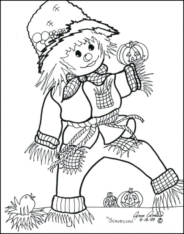 Free Scarecrow Coloring Pages Scarecrow Coloring Pages Scarecrow 590x752 Free Scarecrow Coloring Pages Scarecrow Coloring Pages Scarecrow