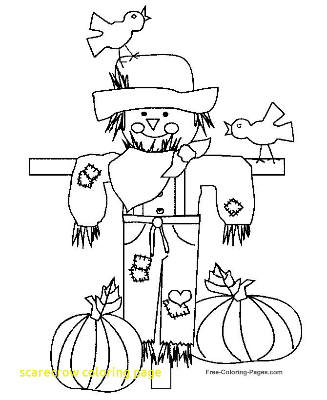 Scarecrow Coloring Page With 25 Unique Scarecrow Coloring Pages 670x820 Scarecrow Coloring Page With 25 Unique Scarecrow Coloring Pages