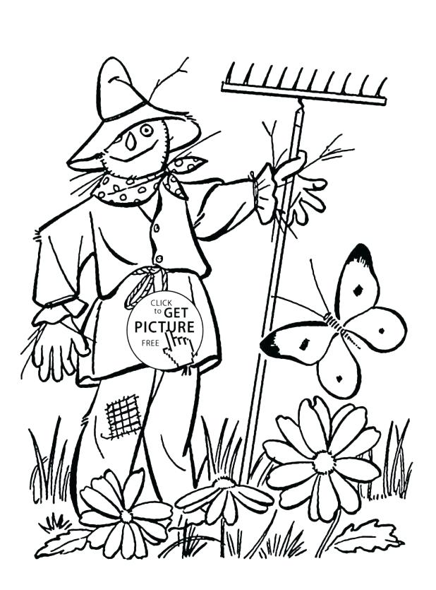 Scarecrow Coloring Pages To Color Online For Cursed Scarecrow 618x835 Scarecrow Coloring Pages To Color Online For Cursed Scarecrow