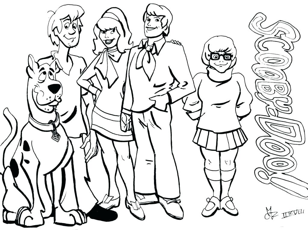 Free Scooby Doo Coloring Pages Coloring Page Pages Free Gang Free 1024x764 Free Scooby Doo Coloring Pages Coloring Page Pages Free Gang Free
