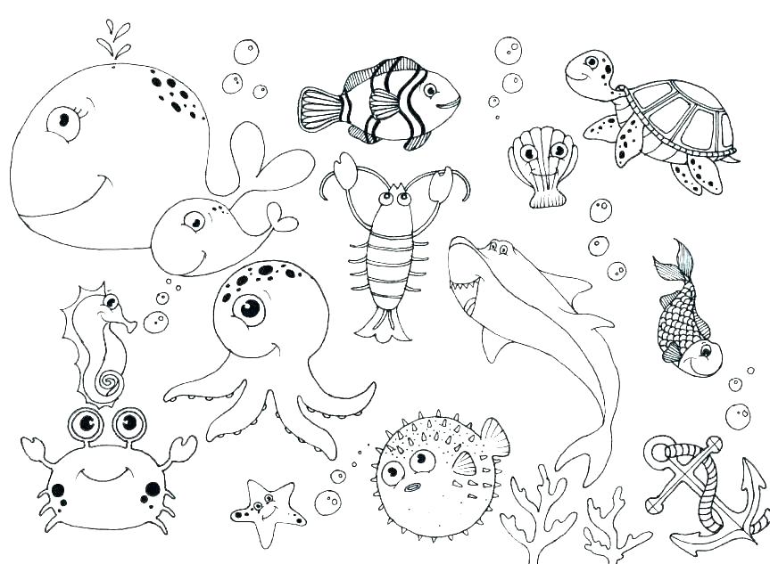 Free Printable Ocean Coloring Pages Ocean Coloring Page Beach 863x633 Free Printable Ocean Coloring Pages Ocean Coloring Page Beach