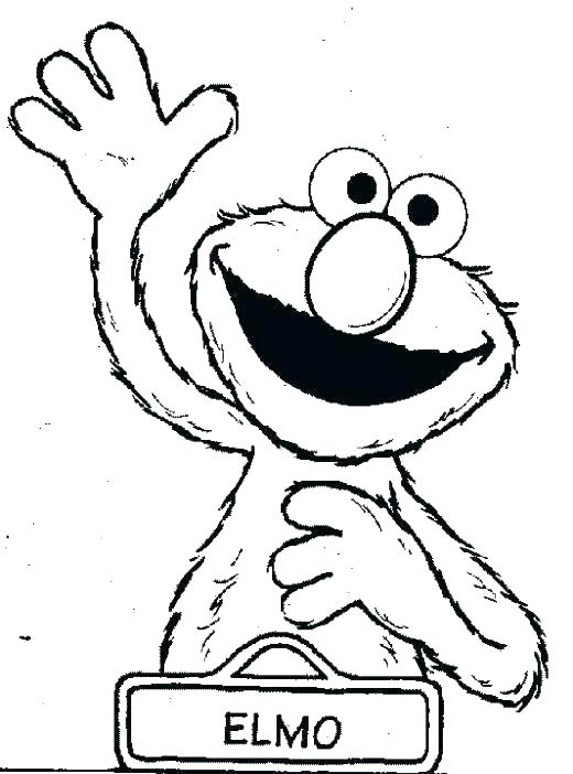 Elmo Coloring Pages Free Printable Sesame Street Coloring Pages 520x702 Elmo Coloring Pages Free Printable Sesame Street Coloring Pages