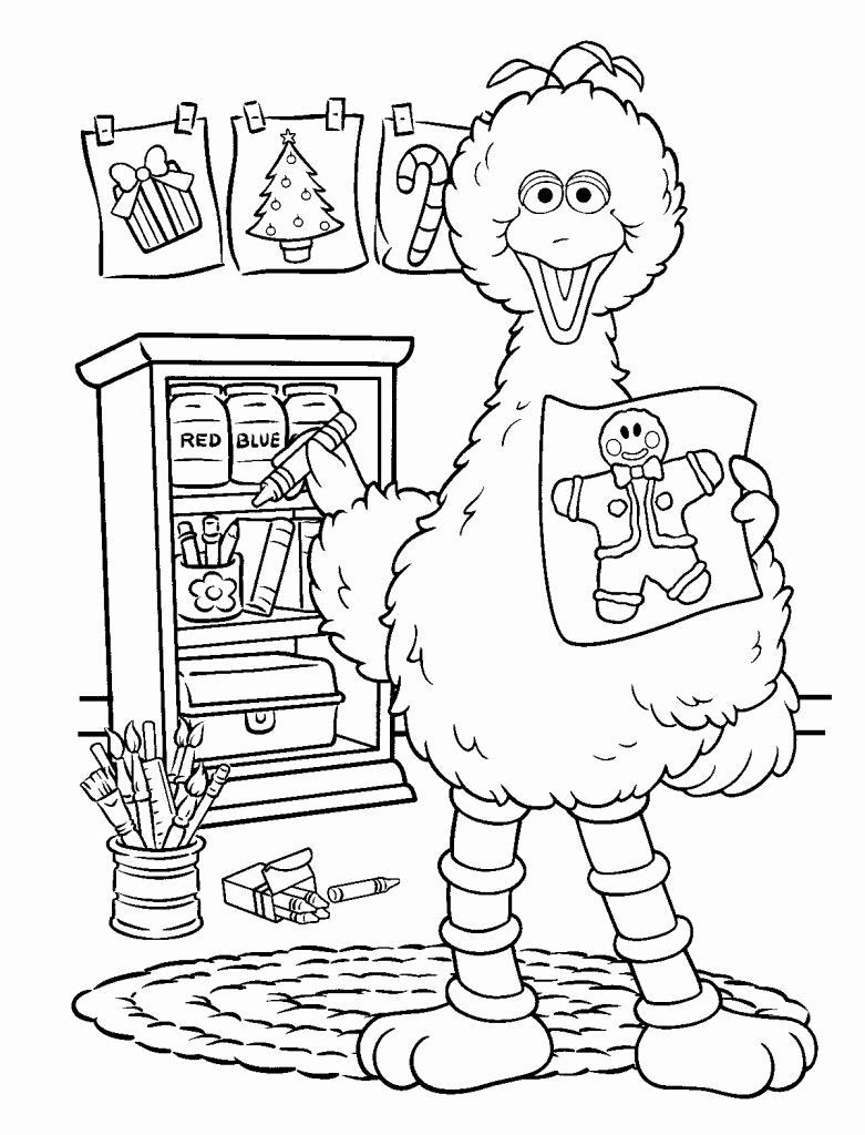 Free Printable Coloring Pages Sesame Street Characters Images 781x1024 Free Printable Coloring Pages Sesame Street Characters Images