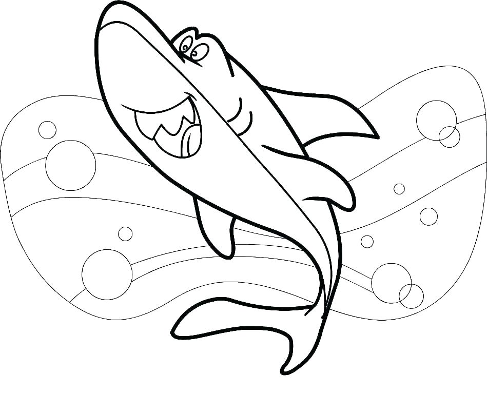 949x768 Printable Shark Coloring Pages Great White Shark Coloring Pages