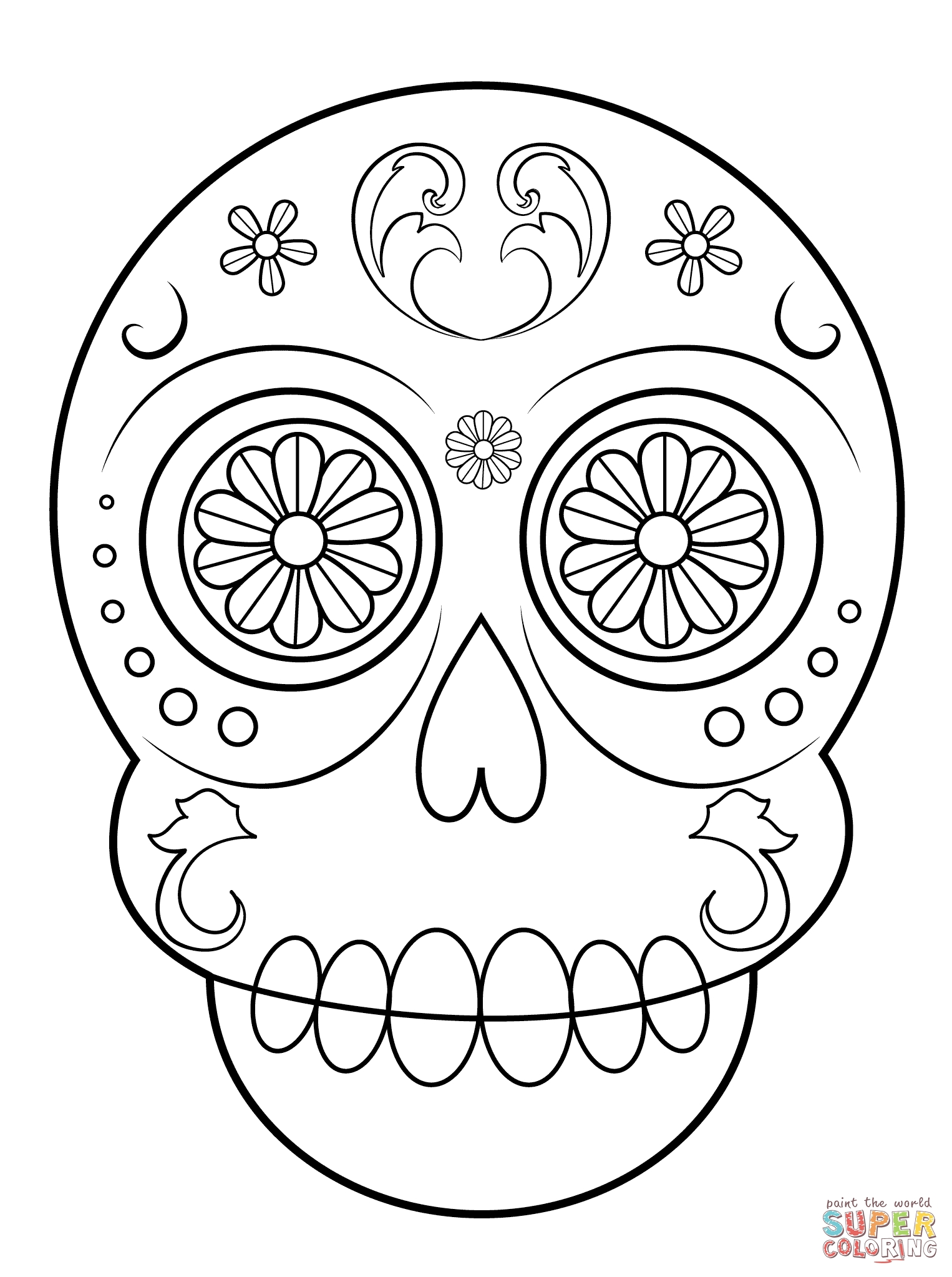 Fresh Sugar Skull Coloring Pages Coloring Pages Free Coloring 1526x2046 Fresh Sugar Skull Coloring Pages Coloring Pages Free Coloring