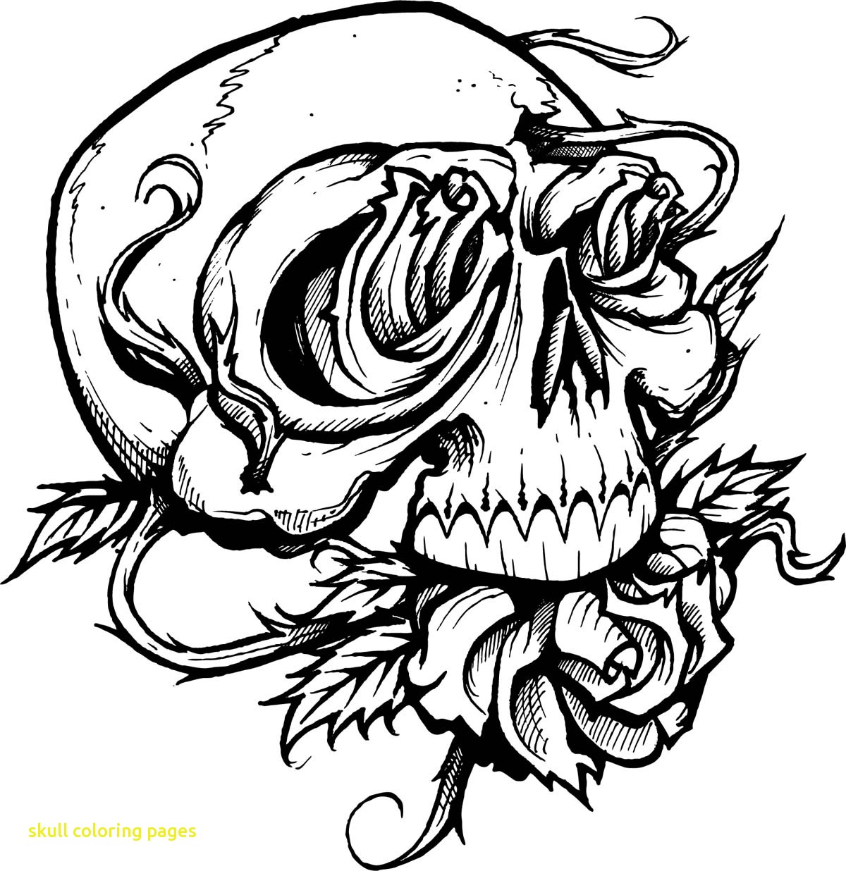 Skull Coloring Pages With Free Printable Skull Coloring Pages 1200x1236 Skull Coloring Pages With Free Printable Skull Coloring Pages