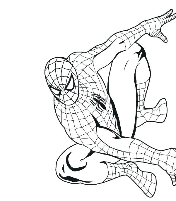 601x688 Spiderman Coloring Pages Print Free Printable Coloring Pages