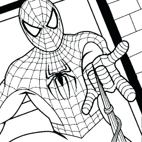 500x500 Free Printable Spiderman Coloring Pages Best Of Printable Coloring