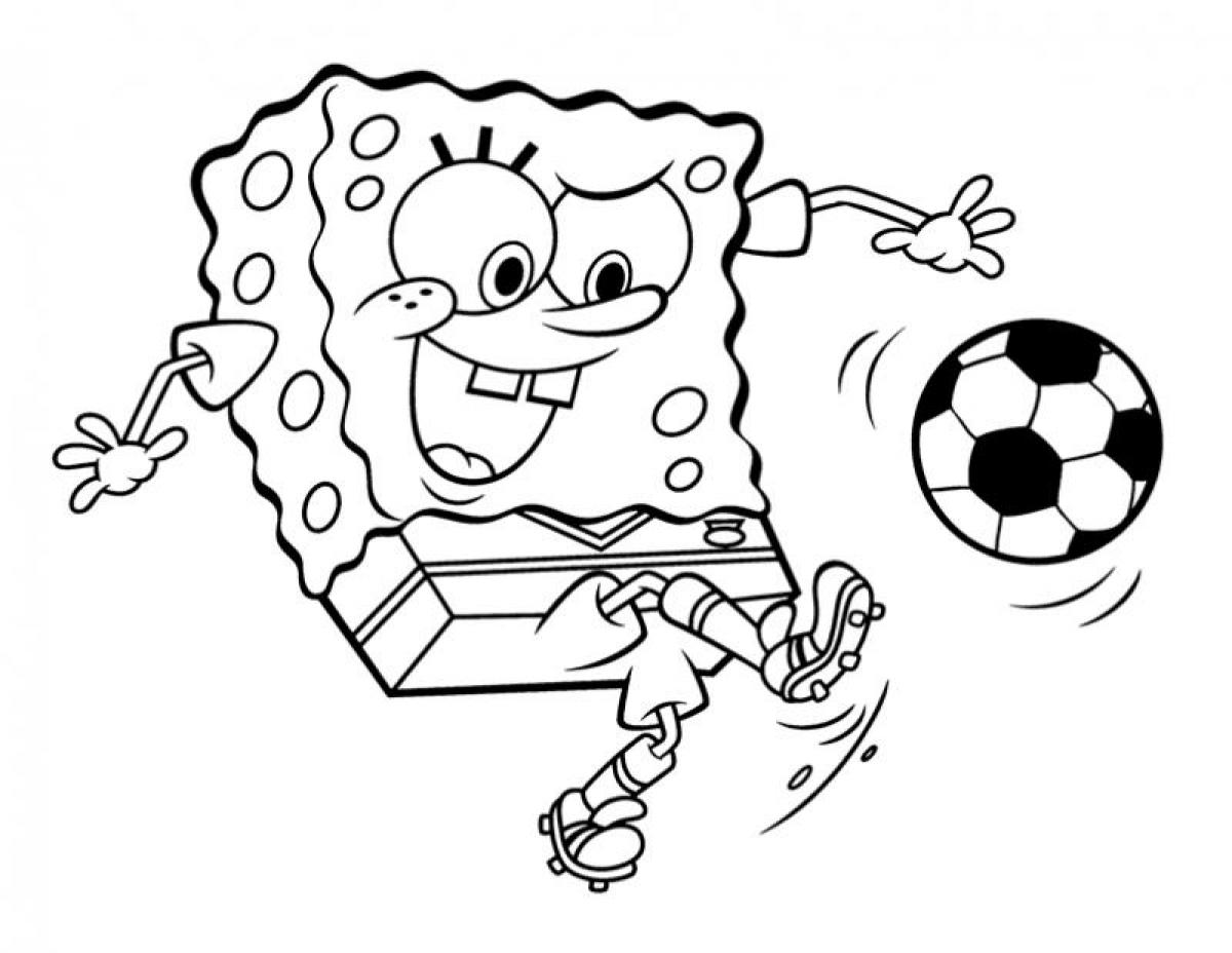 1200x928 Professional Spongebob Movie Coloring Pages Free Squarepants