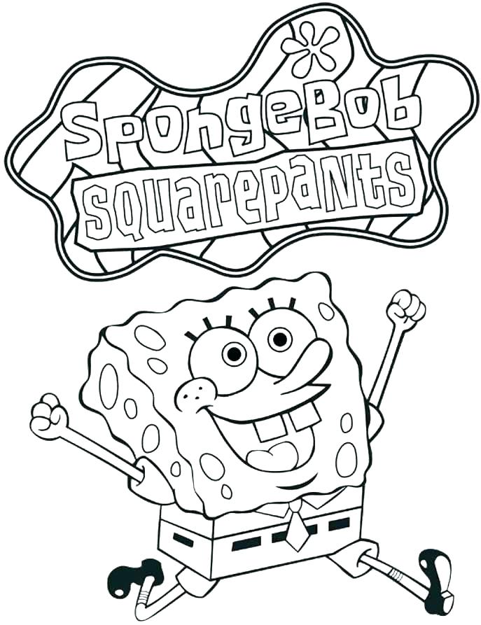 687x893 Free Printable Spongebob Coloring Pages