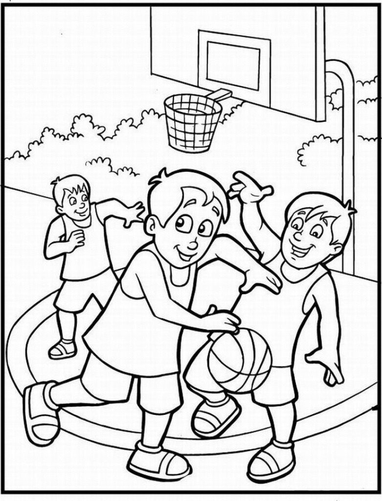 781x1024 Sport Coloring Pages Deeptown Club