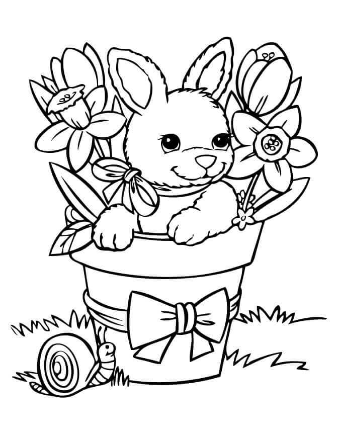 Free Printable Spring Coloring Pages