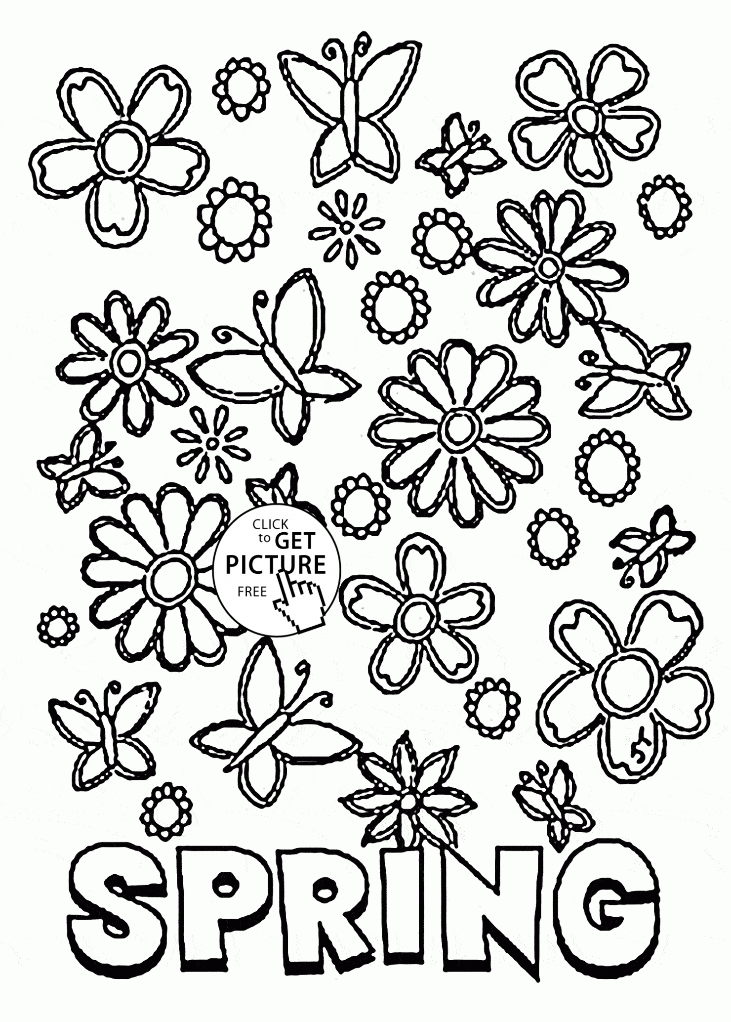 1480x2068 Spring Coloring Pages Free Printable Inspirational Free Printable