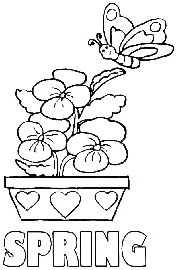 618x944 Spring Printable Coloring Pages Spring Coloring Pages Free