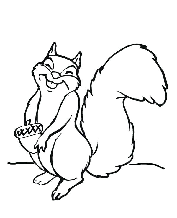 Coloring Pages Of Squirrels Squirrel Colouring Page Coloring Book 600x738 Coloring Pages Of Squirrels Squirrel Colouring Page Coloring Book