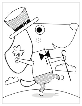 265x343 St. Patrick's Day Coloring Pages Hallmark Ideas Amp Inspiration