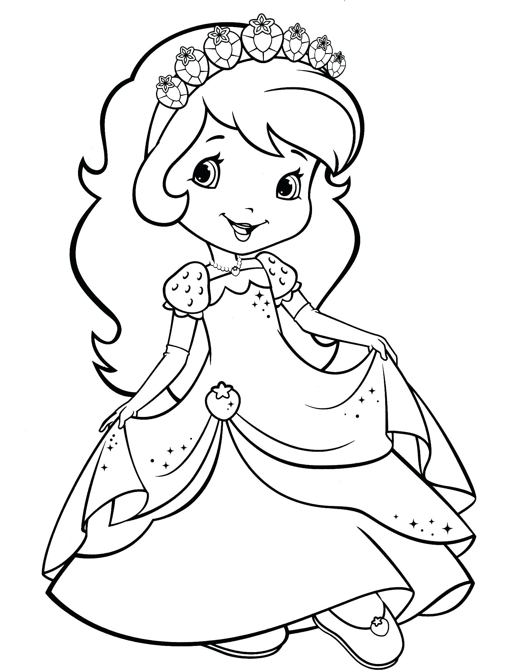 1700x2200 Coloring Pages ~ Strawberry Coloring Page Pages For Kids
