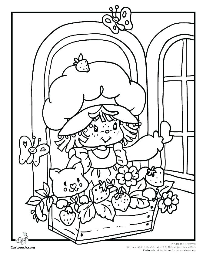 Strawberry Shortcake Coloring Page Strawberry Shortcake Coloring 680x880 Strawberry Shortcake Coloring Page Strawberry Shortcake Coloring