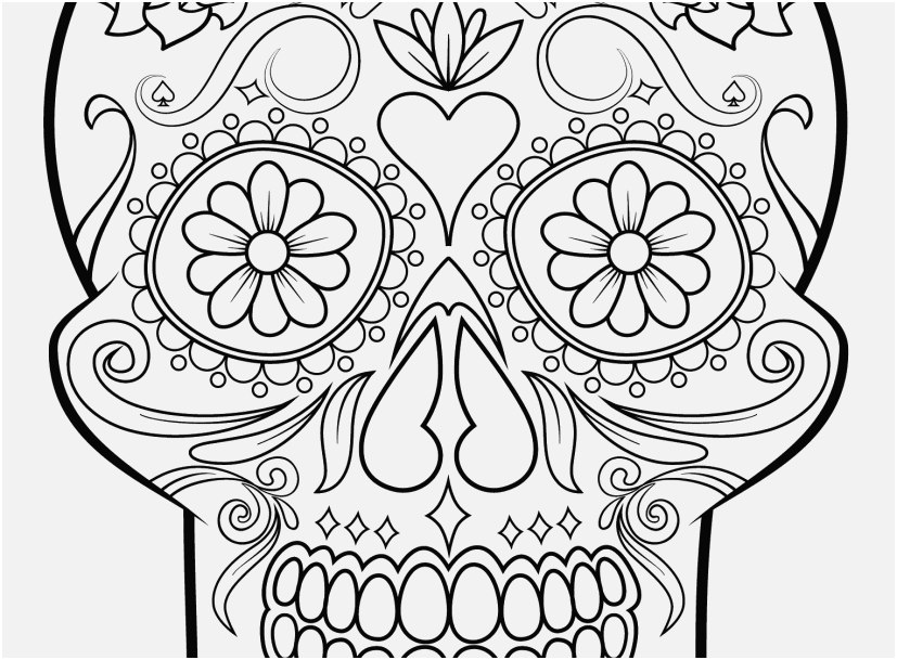 827x609 Day Of The Dead Coloring Pages Pic Sugar Skull Coloring Pages Page