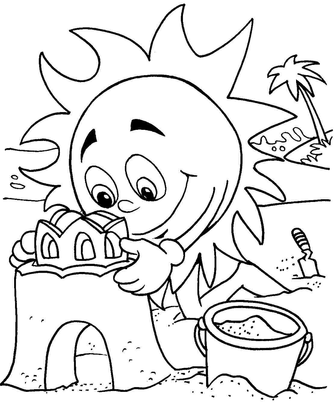 Free Printable Summer Coloring Pages For Kids Throughout Of Season 1110x1341 Free Printable Summer Coloring Pages For Kids Throughout Of Season
