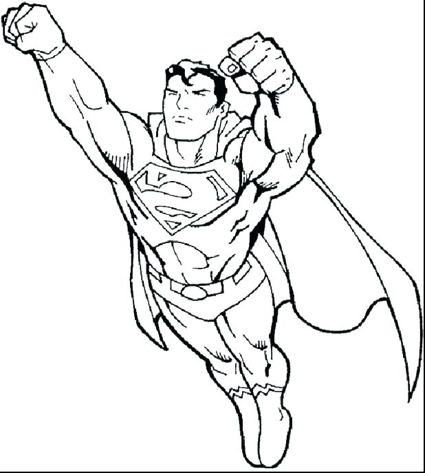 618x687 Superman Color Pages Superman Color Pages Printable Superman