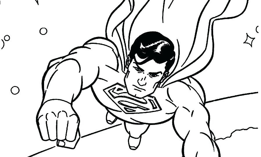 900x544 Superman Coloring Page Printable Superman Coloring Pages Free