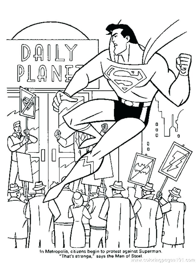 650x870 Free Printable Superhero Colouring Pages Kids Coloring Free