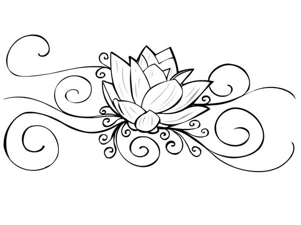 Free Printable Tattoo Coloring Pages Lotus Flower Tattoo Coloring 600x450 Free Printable Tattoo Coloring Pages Lotus Flower Tattoo Coloring