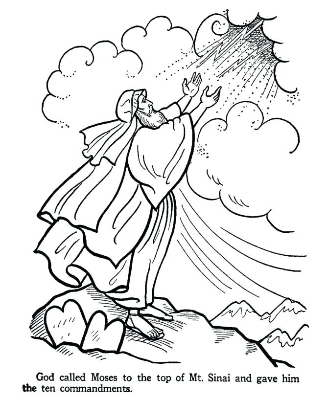 Free Printable Ten Commandments Coloring Pages at GetColorings.com ...