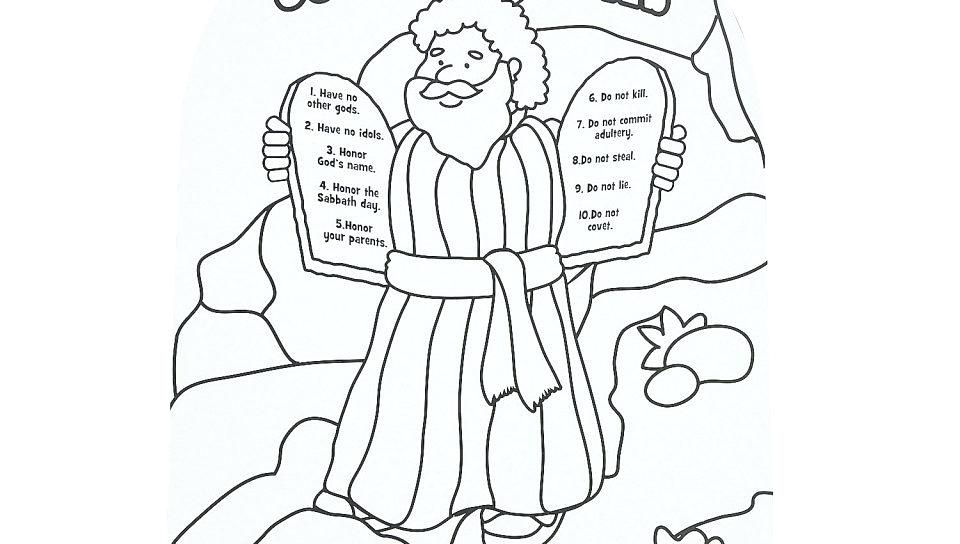 Free Printable Ten Commandments Coloring Pages at GetColorings.com ...