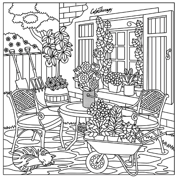 618x618 Garden Color Therapy App Is Fun And Relaxing! Try This App