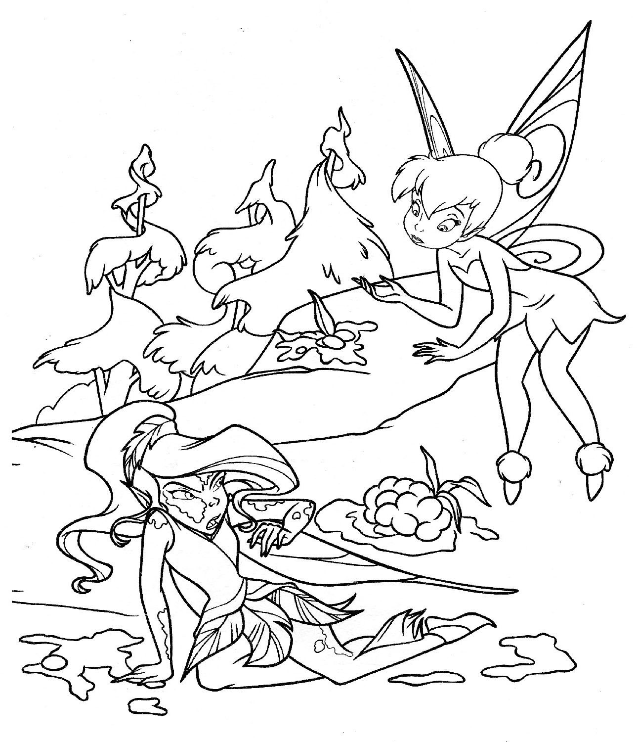 1289x1500 Disney Princess Coloring Pages Tinkerbell Best Of Free Printable