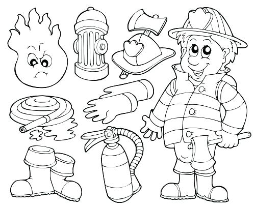 Fire Fighter Coloring Page Firefighter Coloring Pages Fireman 500x407 Fire Fighter Coloring Page Firefighter Coloring Pages Fireman
