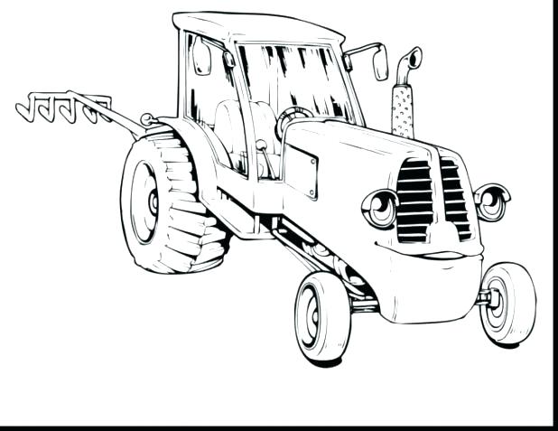 Free Printable Tractor Coloring Pages John Tractor Coloring Page 618x477 Free Printable Tractor Coloring Pages John Tractor Coloring Page