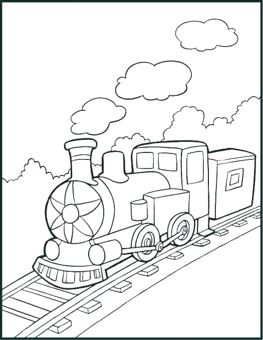 525x678 Thomas Train Coloring Page The Train Coloring As Well As The Train