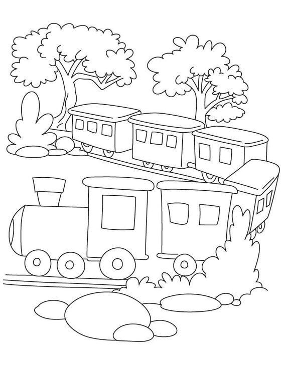 560x753 Top 26 Free Printable Train Coloring Pages Online Pintar