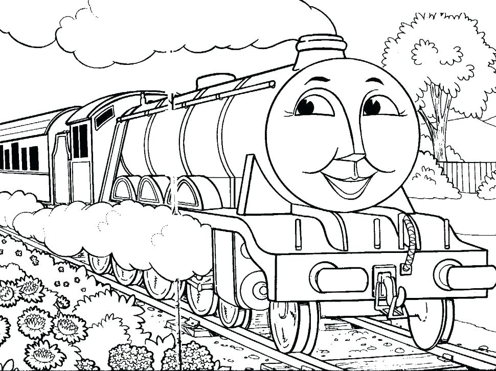 970x726 Train Coloring Pages Free Train Coloring Page Printable Free
